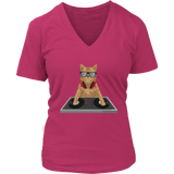 Cat DJ T-Shirt - Kitty Club Disc Jockey Tshirt - Graphic Tee - Womens Plus Size Up To 4X