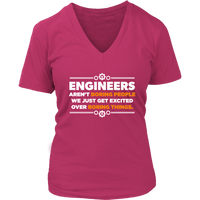 Bored Engineers Novelty Tshirt - Boring Engineering T-Shirt - Womens Plus Size Up To 4X