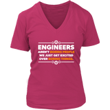 Bored Engineers Novelty Tshirt - Boring Engineering T-Shirt - Womens Plus Size Up To 4X