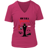 How To Be A Vampire T-Shirt - Halloween Costume Tee -  Womens Plus Size up to 4X