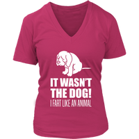 Inappropriate Fart Shirt - Dog Joke Graphic Shirt - Animal - Womens Plus Size Up To 4X