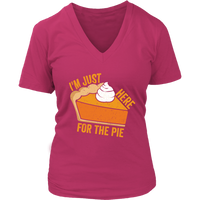 Autumn Pumpkin Pie Tshirt - Thanksgiving Holiday Food Tee - Womens Plus Size Up To 4X