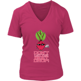 Funny Veggie Food Pun Tshirt - Beet Beat Drop DJ Joke - Womens Plus Size Up To 4X