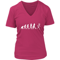 Artificial Intelligence Evolution T-Shirt AI Lover Tee Shirt - Womens Plus Size Up To 4X