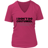 Halloween Costume Tshirt - Against Invisible Dog T-Shirt - Womens Plus Size up to 4X