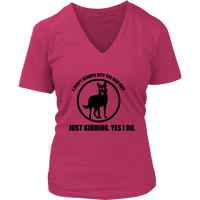 K9 Unit Funny Tshirt - Police Officer Dog Bite T-Shirt - Womens Plus Size Up To 4X