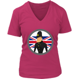 British Bobby Policeman Tshirt - UK English Police Officer - Womens Plus Size Up To 4x