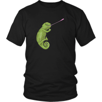 Chameleon - Love Animals Men's Tshirt - Graphic Realistic T-shirt