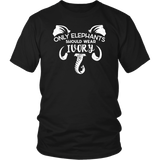 Ivory is for Elephants Only Men's Tshirt - Save Animals T-shirt