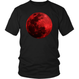 Blood Moon Men's T-Shirt - Space Tshirt - Graphic Realistic Tee