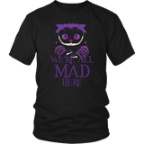 Evil Cheshire Cat Men's T-Shirt - Mad Tshirt - Scary Tee Shirt