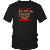 Play With Weiners Men's T-Shirt - Funny Doggy - Love Dogs Tee