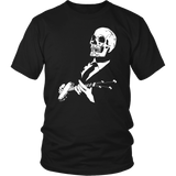 Banjo Playing Skull Men's T-Shirt - Funny Tshirt - Band Music Tee