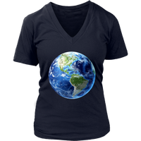 Earth T-Shirt - Whole Planet Tshirt - Plus Size up to 4X