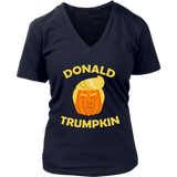 Donald Trump Pumpkin T-Shirt - Halloween Costume Tee - Womens Plus Size up to 4X