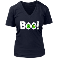 Boo Halloween Costume Tshirt - Scary Eyeballs T-Shirt