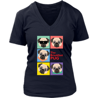 Pug Mom Tshirt - Parody T-Shirt - Gift For Dog Mama -  Womens Plus Size Up To 4X