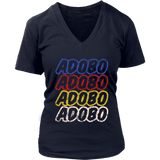 Adobo Filipino Food T-Shirt Philippines Novelty Gift Tee - Womens Plus Size Up To 4X