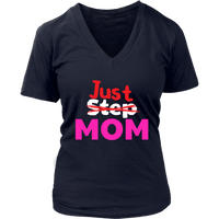 Stepmom Just Mom Tshirt - Mothers Day Gift Tee Shirt - Womens Plus Size Up To 4X