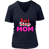 Stepmom Just Mom Tshirt - Mothers Day Gift Tee Shirt - Womens Plus Size Up To 4X