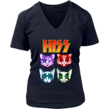 Funny Cat TShirt - Hiss for Kiss T-Shirt - Kitty Tee