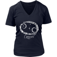 Cancer T-Shirt - Zodiac Sign Tshirt - Horoscope Tee Shirts - Womens Plus Size up to 4X