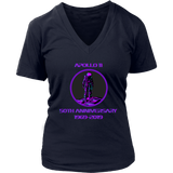 Apollo 11 Astronaut Moon Landing 50th Anniversary T-Shirt - Womens Plus Size Up To 4X