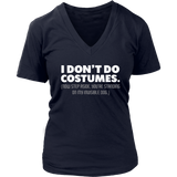 Easy Halloween Costume Tshirt - Invisible Dog T-Shirt - Womens Plus Size up to 4X