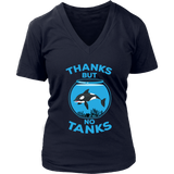 No Tanks - Awareness T-Shirt -Protect Animals Tshirt - Love - Womens Plus Size up to 4X