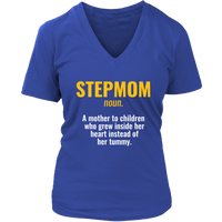 Stepmom Definition Tshirt - Mother's Day Gift T Shirt - Womens Plus Size Up To 4X