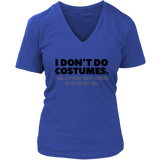 Halloween Costume Tshirt - Against Invisible Dog T-Shirt - Womens Plus Size up to 4X