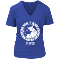 Taurus Zodiac Sign T-Shirt - April & May Birthday Gift Tee - Womens Plus Size Up To 4X