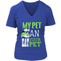 My Pet Can Eat Your Pet - Exotic Animal Pet Owner Tee - Womens Plus Size Up To 4X