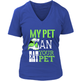 My Pet Can Eat Your Pet - Exotic Animal Pet Owner Tee - Womens Plus Size Up To 4X