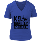 K9 Handler Special Police Unit T-Shirt - Guard Dog Tee - Womens Plus Size Up To 4X