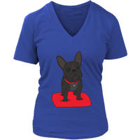 Puppy Dog Eyes T-Shirt - Cute Pug Tee Shirt - Love Dogs - Womens Plus Size up to 4X