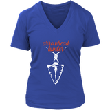 Arrowhead Hunter T-Shirt - Hunting Artifact Arrowheads Tee - Womens Plus Size Up To 4X