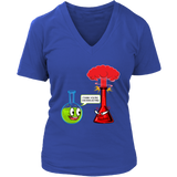 Chemical Reaction Tshirt - Chemistry Science T-Shirt - Womens Plus Size Up To 4X