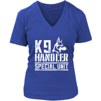 K9 Handler Special Police Unit T-Shirt - Dog Lover Tee - Womens Plus Size Up To 4X