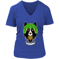 Melon Collie Funny Dog Tshirt - Melancholy Dogs Tee - Womens Plus Size Up To 4X