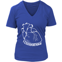 Halloween Heart Surgeon T-Shirt - Exhumation Tshirt - Womens Plus Size Up To 4X