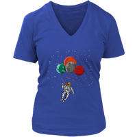 Astronaut Graphic T-Shirt - Space Tshirt - Planets Tee Shirt - Womens Plus Size Up To 4X