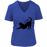 Dog Stretch T-Shirt - Doggie Stretching Tshirt - Pet Yoga - Womens Plus Size up to 4X