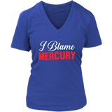 I Blame Mercury Tshirt - Retrograde Zodiac Astrology - Womens Plus Size Up To 4x