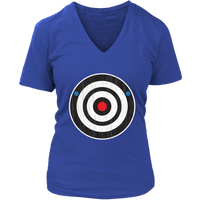 Bullseye Axe Throwing Sport T-Shirt - Bull's Eye Ax Throwing - Womens Plus Size Up To 4X