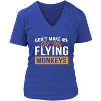 Flying Monkeys Tee - Weird Funny T-Shirt - Novelty Tshirt - Womens Plus Size Up To 4X