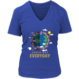 Earth Day Everyday Tee - Save Endangered Animals Tshirt - Womens Plus Size Up To 4X