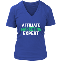 Affiliate Marketing Expert Tshirt - Sell Online - Marketer - Womens Plus Size Up To 4X