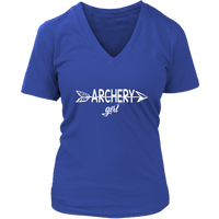 Archery Girl Tshirt - Archers T-Shirt - Sports Hunting Tee - Womens Plus Size Up To 4X