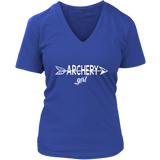 Archery Girl Tshirt - Archers T-Shirt - Sports Hunting Tee - Womens Plus Size Up To 4X